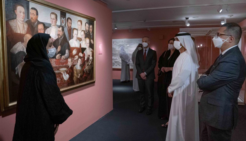 A shot from the opening of “Venice and Islamic Arts” exhibition Image