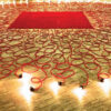 Mona-Hatoum-wires-lamps-and-a-rug Image
